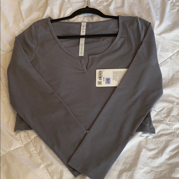 lululemon cropped henley